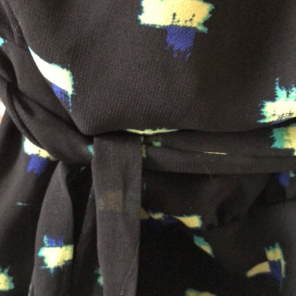 Strapless flouncy belted dress - Picture 5 of 7